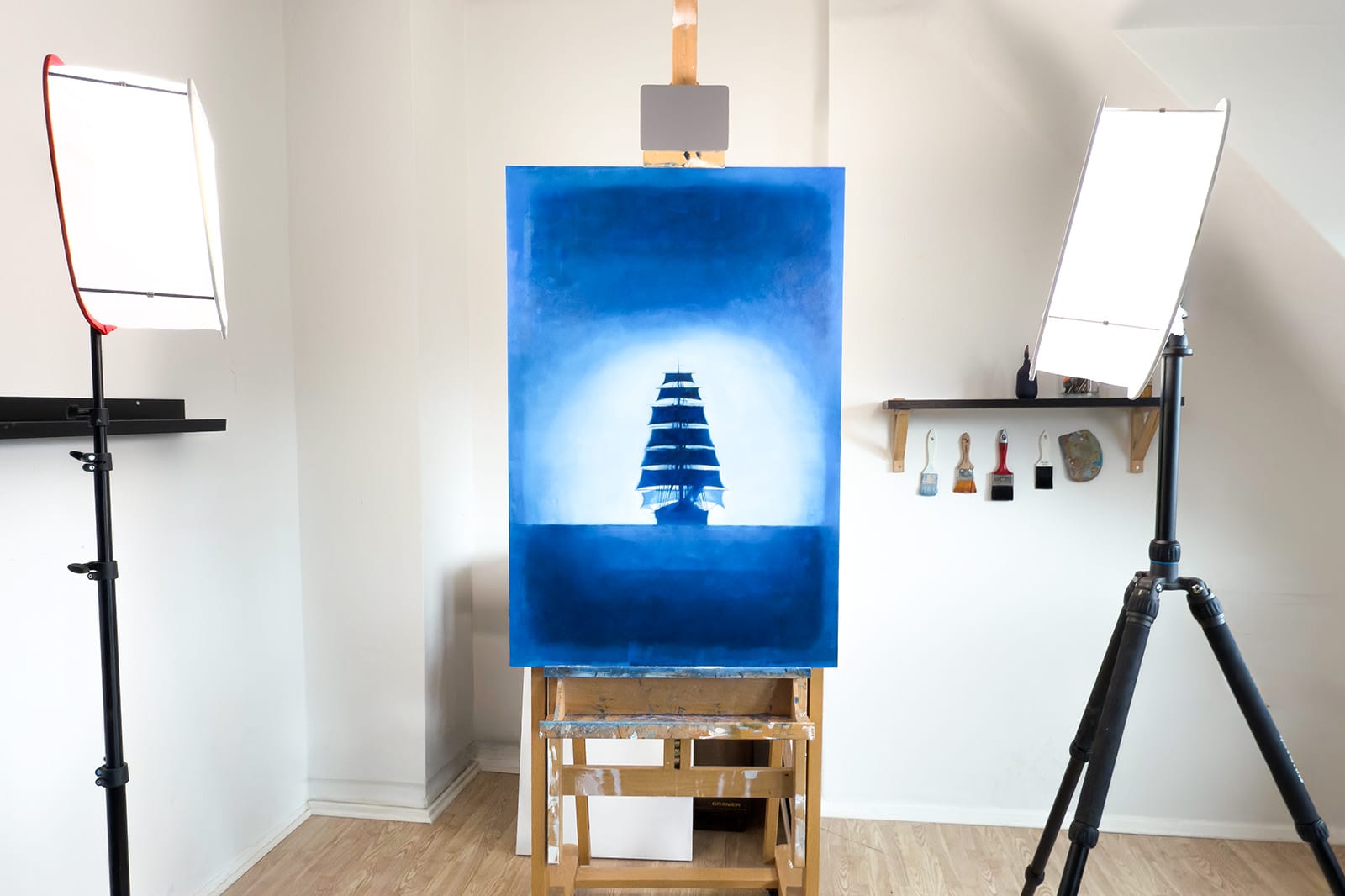 Lance Studio Light Setup