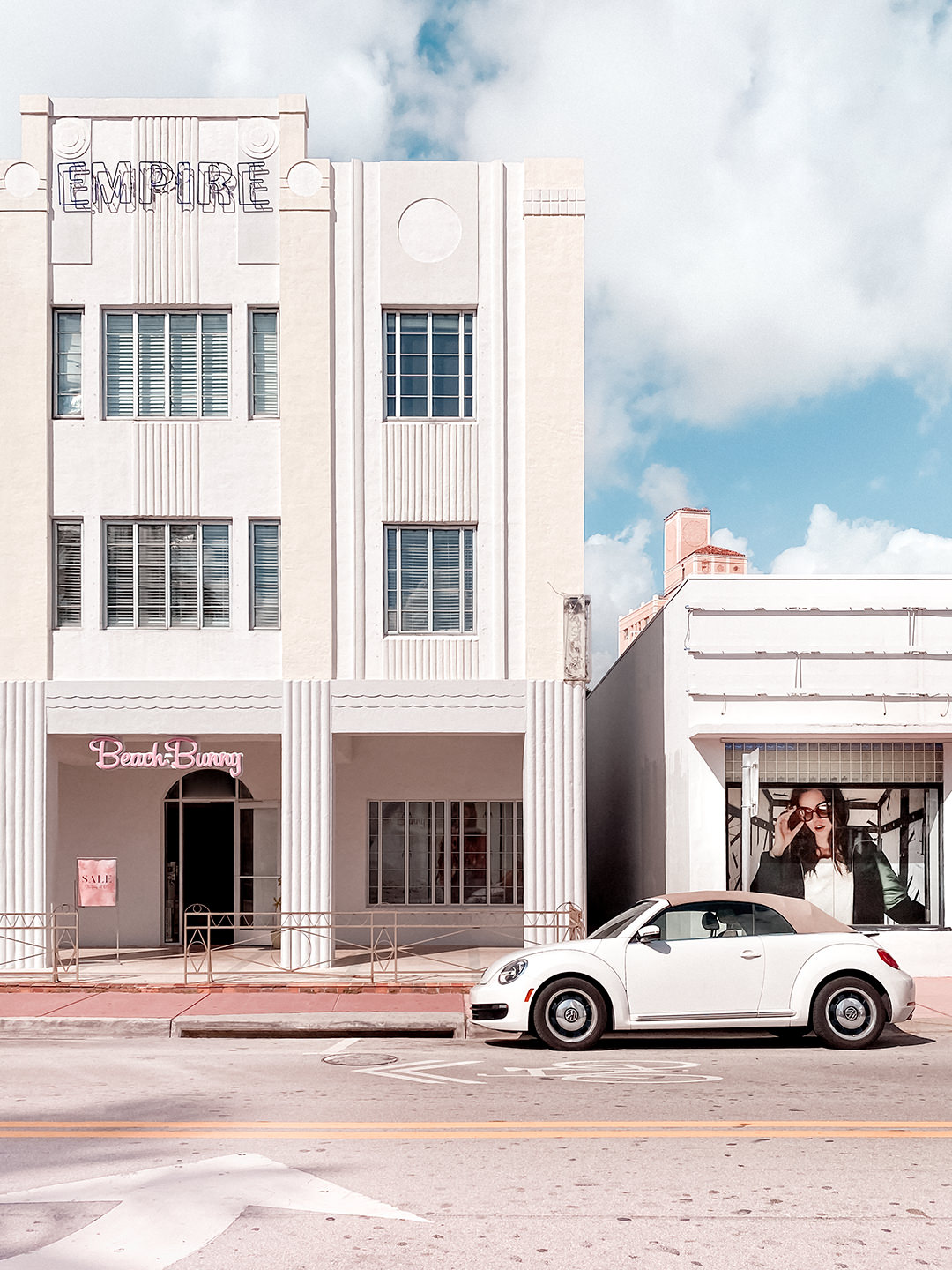 Art Deco Fassade in Miami Beach fotografiert von Nicolai Boenig