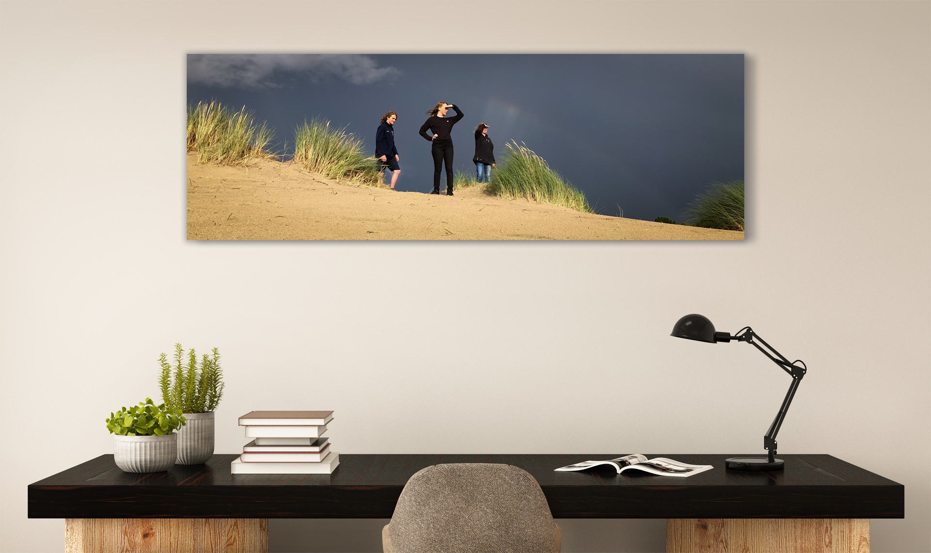 Picmentum Panorama Print Office Desk