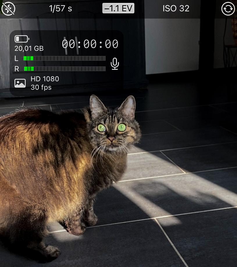 ProCamera Audiometer Stereo Sound Screenshot