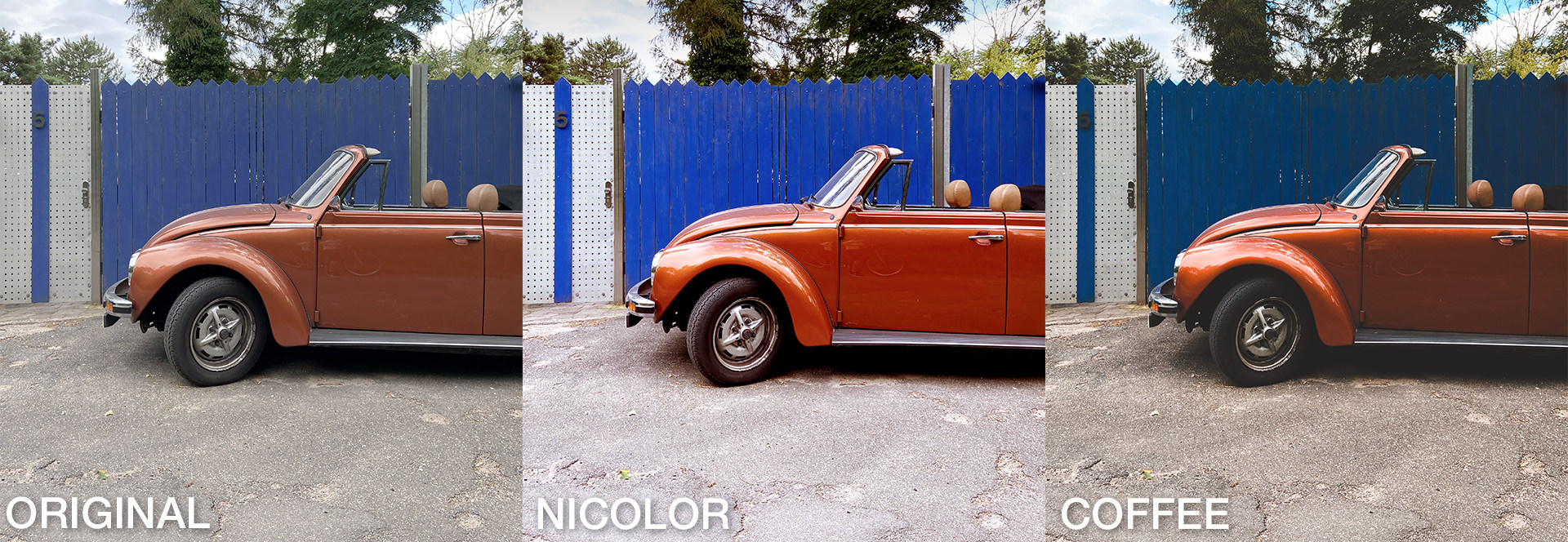 ProCamera Color Filter Coffee Nicolor