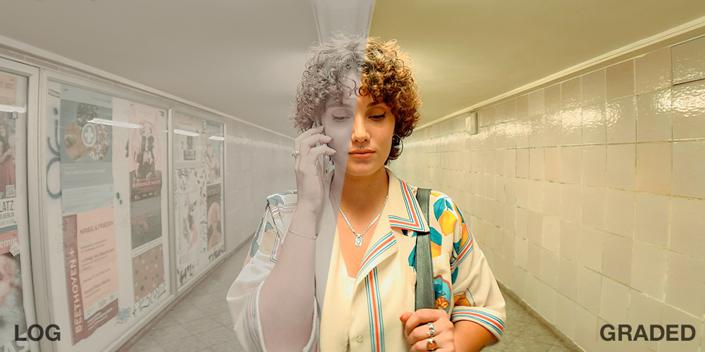 ProCamera Log Video Comparison Graphic Apple ProRes Log Video captured with ProCamera