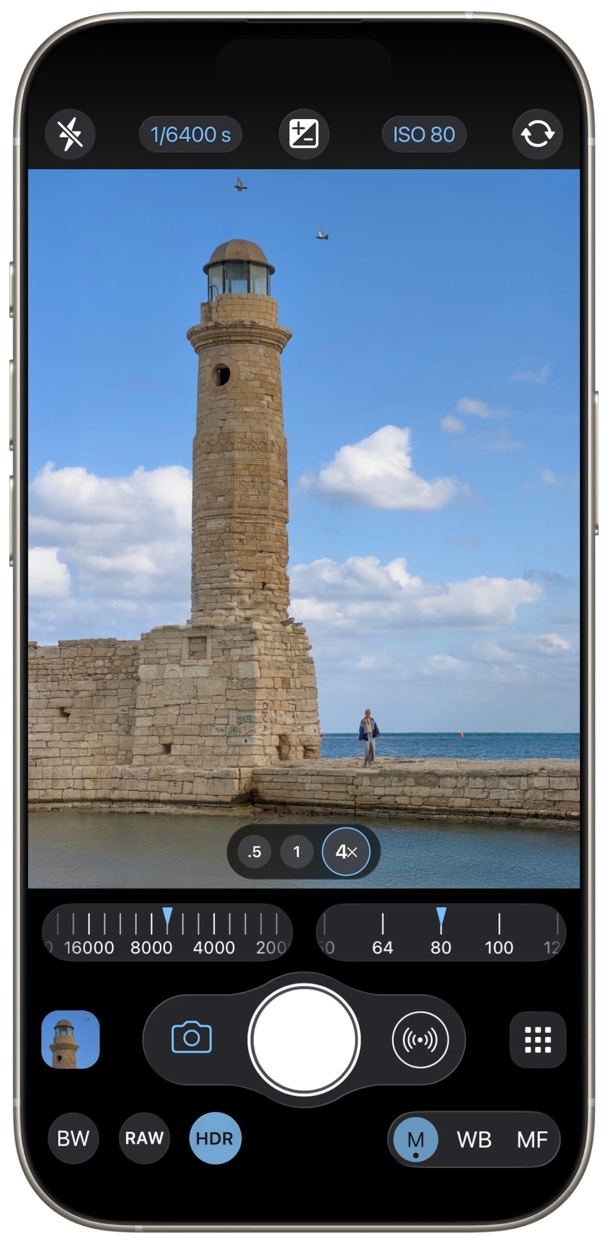 ProCamera v26.0 - redesigned capture screen
